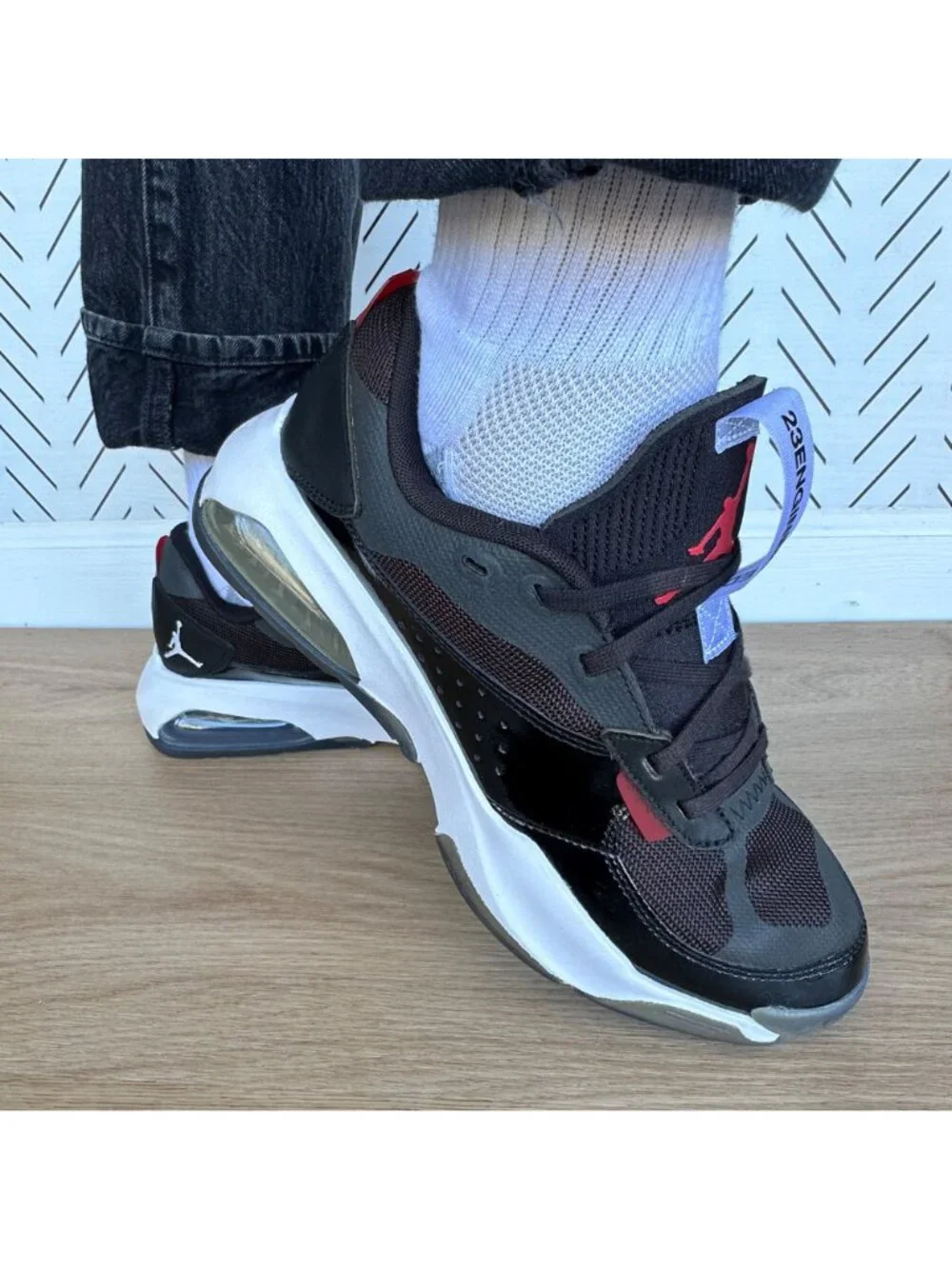 ⭐Rare Nike Jordan Air 200E Sneakers Shoes Athletic Sneakers 9.5 Black DC9836-001